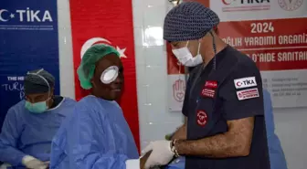 TİKA ve Can Veren Eller Derneği'nden Benin'e Göz Sağlığı Desteği