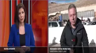 tv100 muhabiri Sertaç Murat Koç Suriye-Lübnan sınırında! İki yönlü göç dalgası başladı