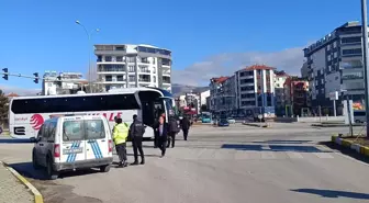 Afyonkarahisar'da Yolcu Otobüsü Yayaya Çarptı