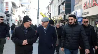 Ağrı Valisi Koç, Esnaf Ziyaretlerinde Vatandaşlarla Buluştu