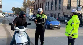 Ayvalık'ta Motosiklet Denetimleri Sıklaşıyor