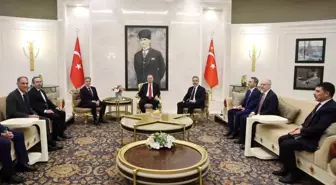 Cumhurbaşkanı Recep Tayyip Erdoğan, ABD Dışişleri Bakanı Antony Blinken'ı kabul etti