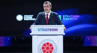 Cumhurbaşkanı Yardımcısı Yılmaz, Stratcom Summit 24'ün açılışında konuştu Açıklaması