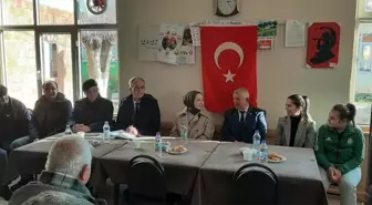 Vize Kaymakamı, Hayırsever İş İnsanı ile Bir Araya Geldi