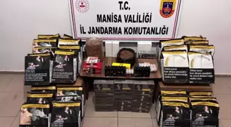 Manisa'da Kaçak Sigara Operasyonu: 15 Bin Makaron ve 40 Kilogram Tütün Ele Geçirildi