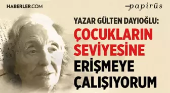 Gülten Dayıoğlu: Çocuklara ana dilimizi öğretmezsek, yarım insan olarak hayatlarına devam ederler