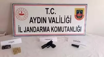 Aydın'da Jandarma Operasyonu: 1 Tabanca ve 50 Fişek Ele Geçirildi