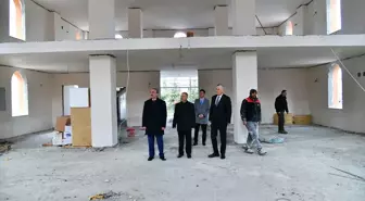 Tekirdağ Valisi Recep Soytürk, Çerkezköy'de Yeni Anaokulu ve Camii İnşaatını İnceledi