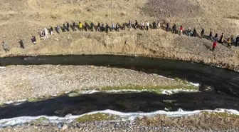 Kars'ta Kültür Yolu Doğa Yürüyüşü Düzenlendi