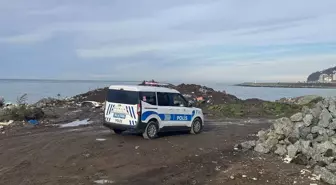 Rize Çayeli'nde Sahilde Patlamamış Mühimmat Bulundu