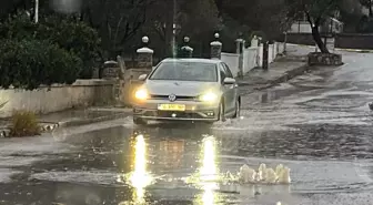 Ayvalık'ta Beklenen Yağış Etkili Oldu