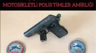 Bingöl'de Ruhsatsız Tabanca Ele Geçirildi