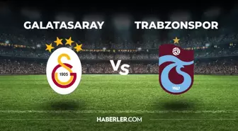 Galatasaray Trabzonspor 11'i! Galatasaray'ın Trabzonspor maçı 11'i belli oldu mu, ilk 11'de kimler var?