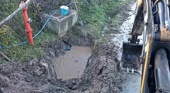 Düzce Kaynaşlı'da İçme Suyu Arızası Giderildi