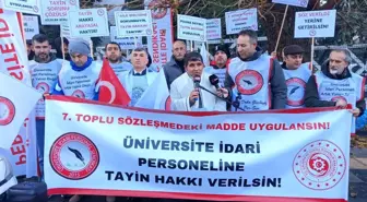 ÜNİPERSEN'den Tayin Sorunu İçin Eylem