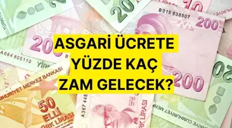 Asgari ücrete yüzde kaç zam gelecek? Asgari ücrete yüzde 25,30,35,40 zam gelirse ne kadar olur?