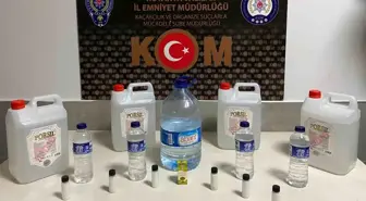 Kütahya'da Etil Alkol Kaçakçılığına Operasyon