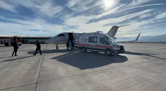 Kalp Rahatsızlığı Olan 8 Aylık Bebek, Ambulans Uçakla Ankara'ya Sevk Edildi