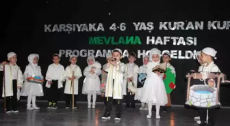 Ordu'da Kur'an Kursu Öğrencileri 'Mevlana Haftası' Etkinliğinde Sahne Aldı