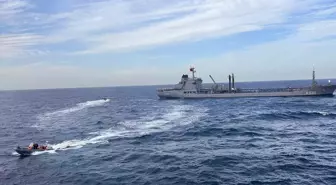 TCG Gaziantep ve TCG Gelibolu, Libya Açıklarında Eğitim Gerçekleştirdi