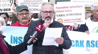 Bornova Emek ve Demokrasi Güçleri, 'İnsanca Bir Yaşam' İçin 5 Maddelik Taleplerini Açıkladı