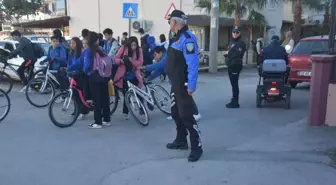 Bozyazı'da Okul Çevresinde Güvenlik Denetimleri Devam Ediyor