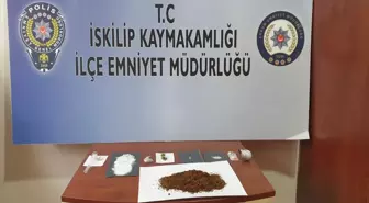 İskilip'te Uyuşturucu Operasyonu: 2 Gözaltı