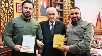 Devlet Bahçeli, Suriye Ordusu Temsilcilerini Ağırladı