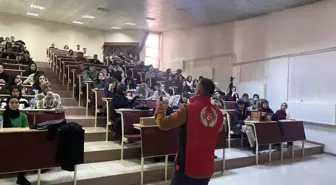 Erzurum'da Öğrencilere Terörle Mücadele Bilgilendirmesi