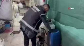 Bursa'da 9 bin 865 litre sahte ve kaçak alkol ele geçirildi