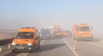 Konya'da Zincirleme Trafik Kazası: 8 Yaralı