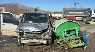 Malatya'da Trafik Kazası: Bir Kişi Yaralandı