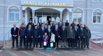 Sivas Valisi Yılmaz Şimşek, Akıncılar İlçesini Ziyaret Etti