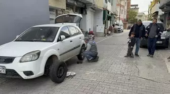 Yüreğir'de Lastik Kesme Olayında İki Şüpheli Gözaltında