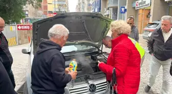 Aydın'da Otopark Çıkışında Duman Paniği