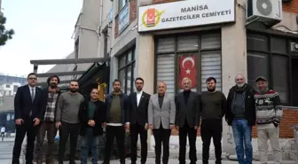 Manisa TSO Başkanı Yılmaz'dan Gazeteciler Cemiyeti'ne Destek Ziyareti