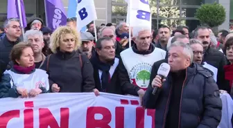 Meclis Önünde İzin Verilmeyen Bütçe Açıklaması, Sakarya Caddesi'ne Taşındı: 'bütçe Teklifi Halkın Hiçbir Sorununa Çözüm Olmayacak'