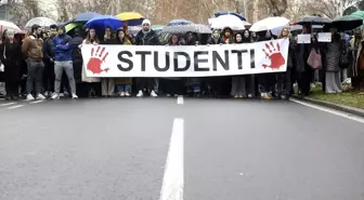 Novi Sad'daki Tren Kazası Sonrası Öğrenci Protestoları Devam Ediyor