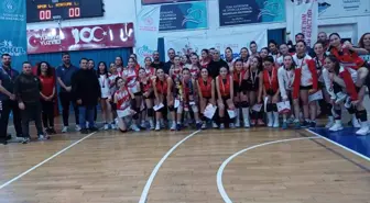 Düzce'de Okul Sporları Genç A Kızlar Voleybol Müsabakaları Sonuçlandı