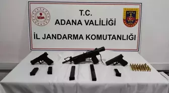 Adana'da Ruhsatsız 3 Tabanca Ele Geçirildi, 2 Gözaltı