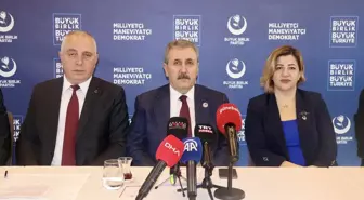 BBP Genel Başkanı Mustafa Destici, Trabzon'da konuştu Açıklaması