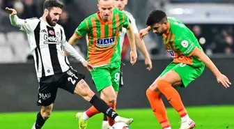 Beşiktaş, Alanyaspor ile 1-1 berabere kaldı