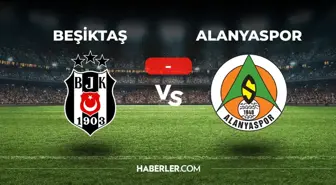 Beşiktaş Alanyaspor maçı kaç kaç, bitti mi? MAÇ SONUCU! Beşiktaş Alanyaspor golleri kim attı, canlı maç anlatımı!