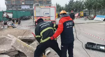 Edirne Belediyesi İtfaiyesine Depremde Arama ve Kurtarma Eğitimi