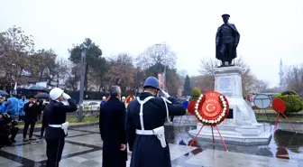 Atatürk'ün Edirne'ye Gelişinin 94. Yıl Dönümü Törenle Kutlandı