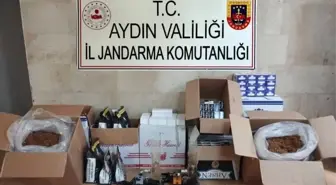 Aydın'da Jandarma Sigara Kaçakçılığını Aydınlattı