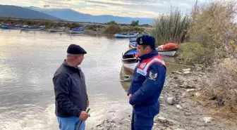 Aydın'da Bafa Gölü'nde Çevre Denetimleri Devam Ediyor