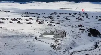 Kar Altındaki Masalsı Benli Yaylası