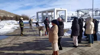 Bayburt'ta Öğrenci Yurtlarında Yangın Tatbikatı