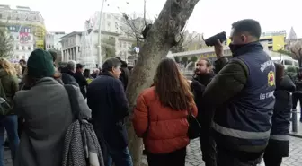 Suriye'de Hayatını Kaybeden Gazeteciler İçin Basın Açıklamasına Polis Müdahalesi